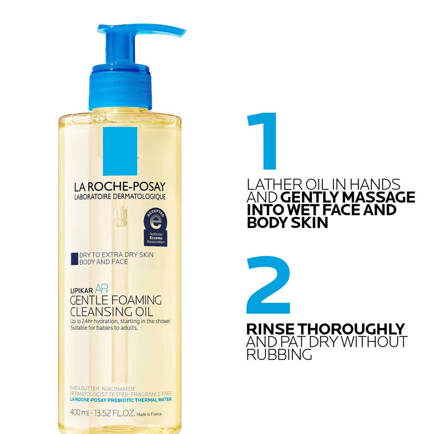 lipikar-ap-gentle-foaming-cleansing-oil-w4 Lipikar-Cleansing┬áOil-Refill-400ml-3337875735759-Howto-REV-1500x1500.jpg