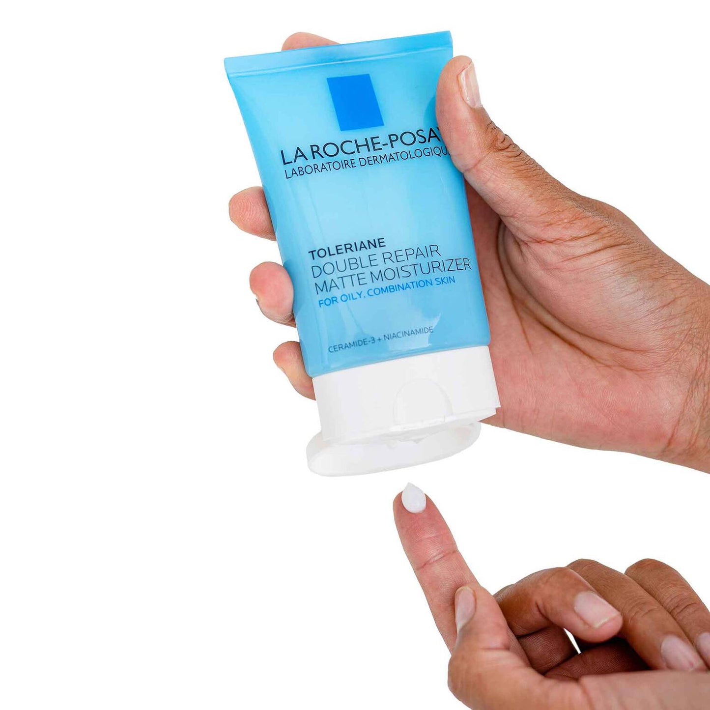 toleriane-double-repair-matte-face-moisturizer-for-oily-skin-k5 la-roche-posay-toleriane-matte-lotion-on-finger.jpg